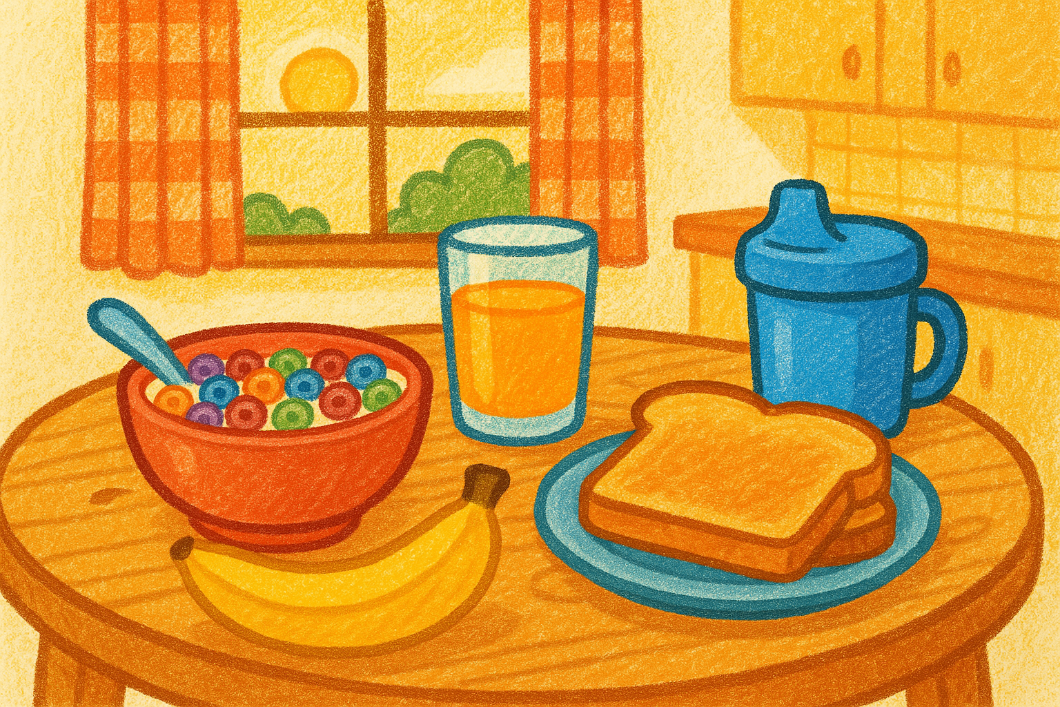 Breakfast — Soft Crayon