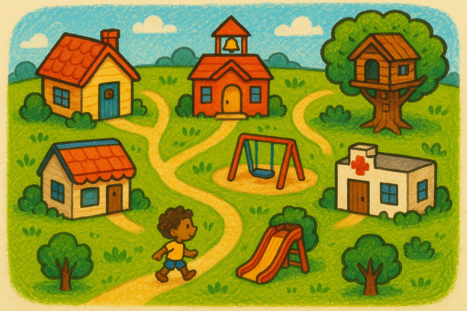 World view — Soft Crayon